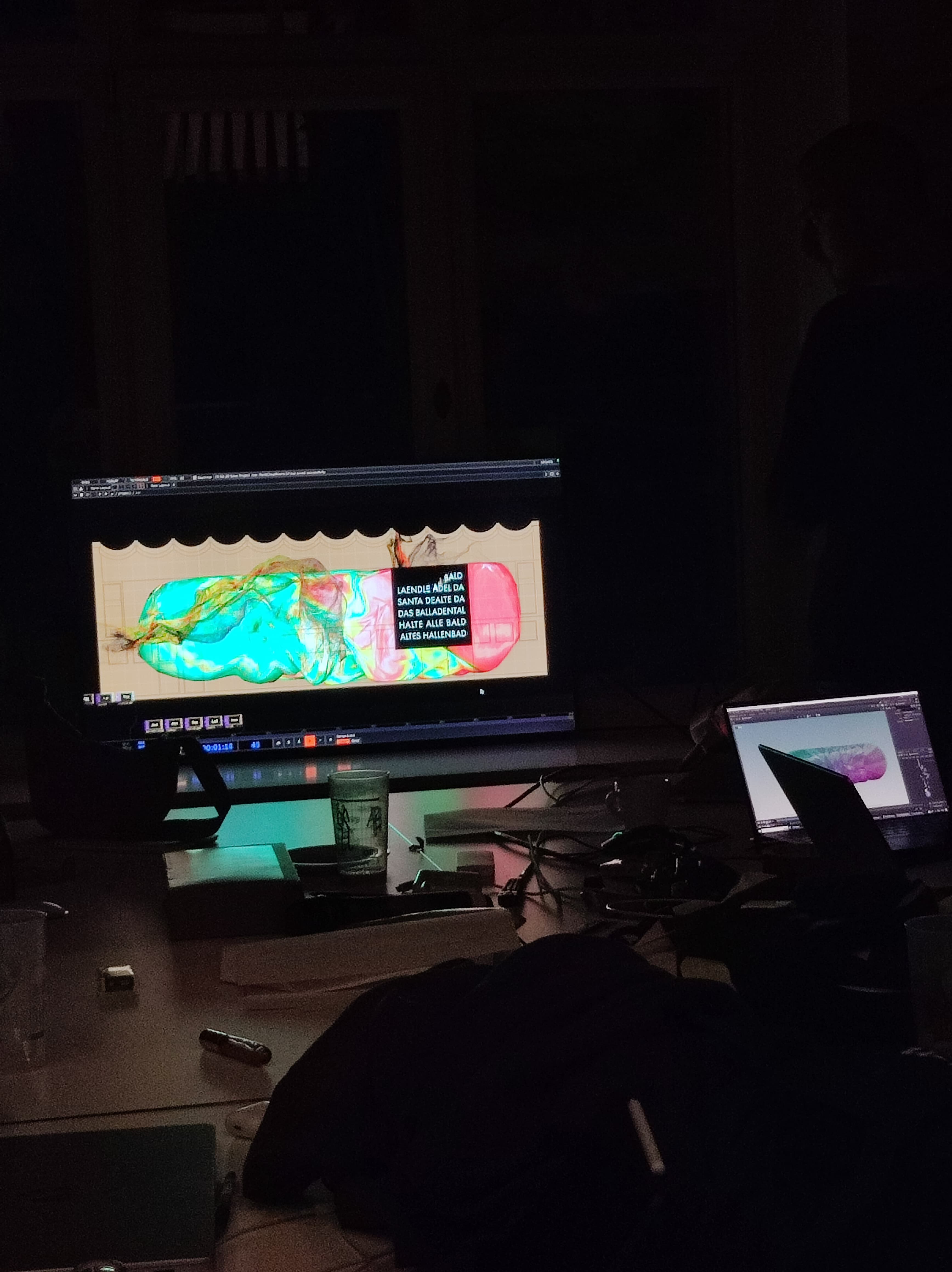 Fassadenprojektion