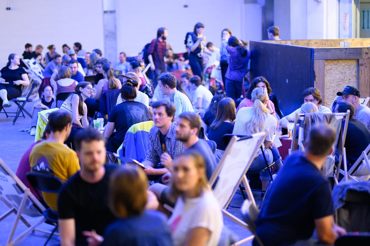 Poolquiz in der Halle